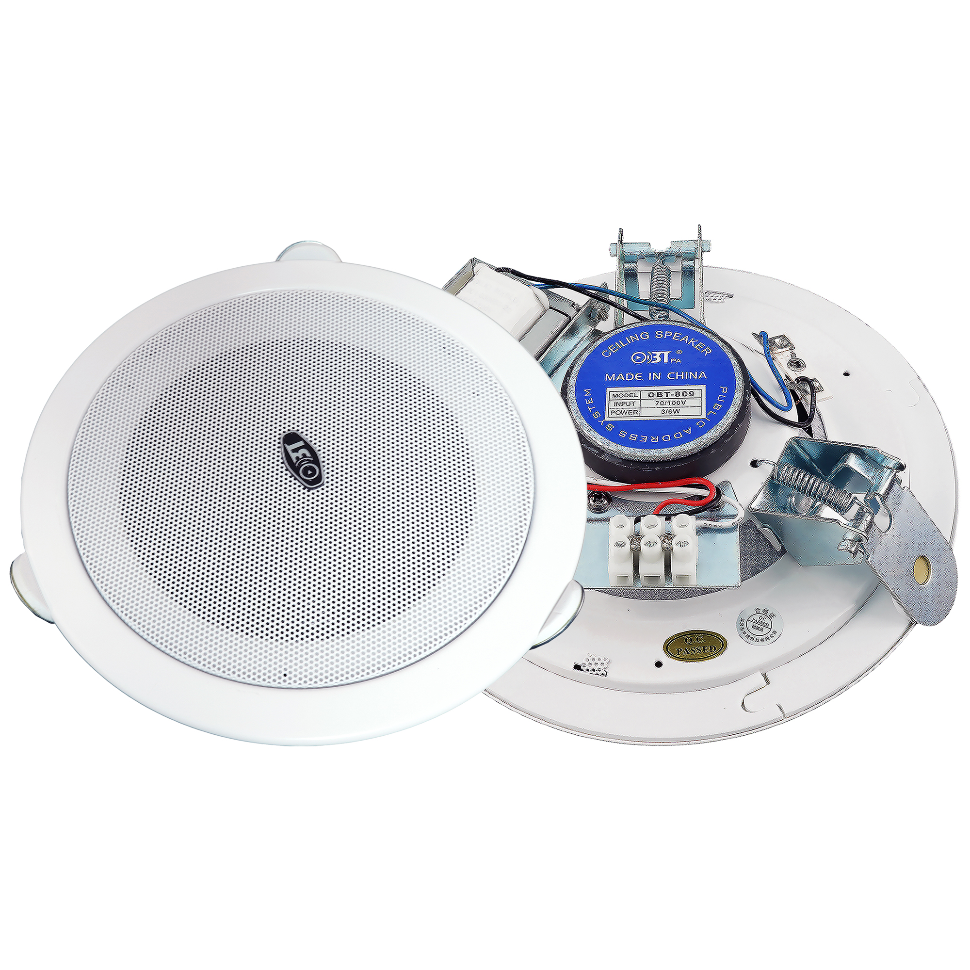 高品質全鋼天花喇叭（優質全鋼） OBT-809