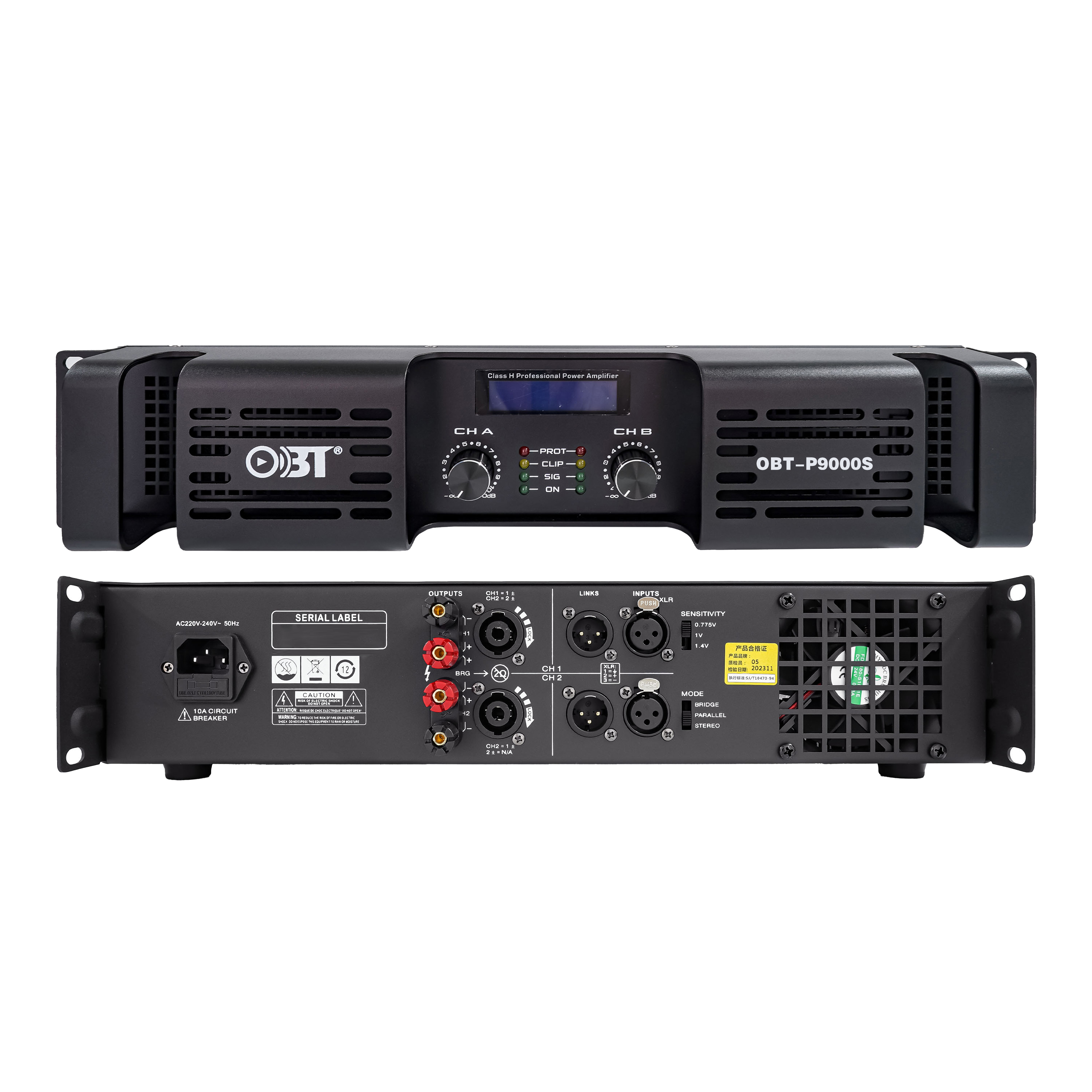 專業功放 OBT-P9000S