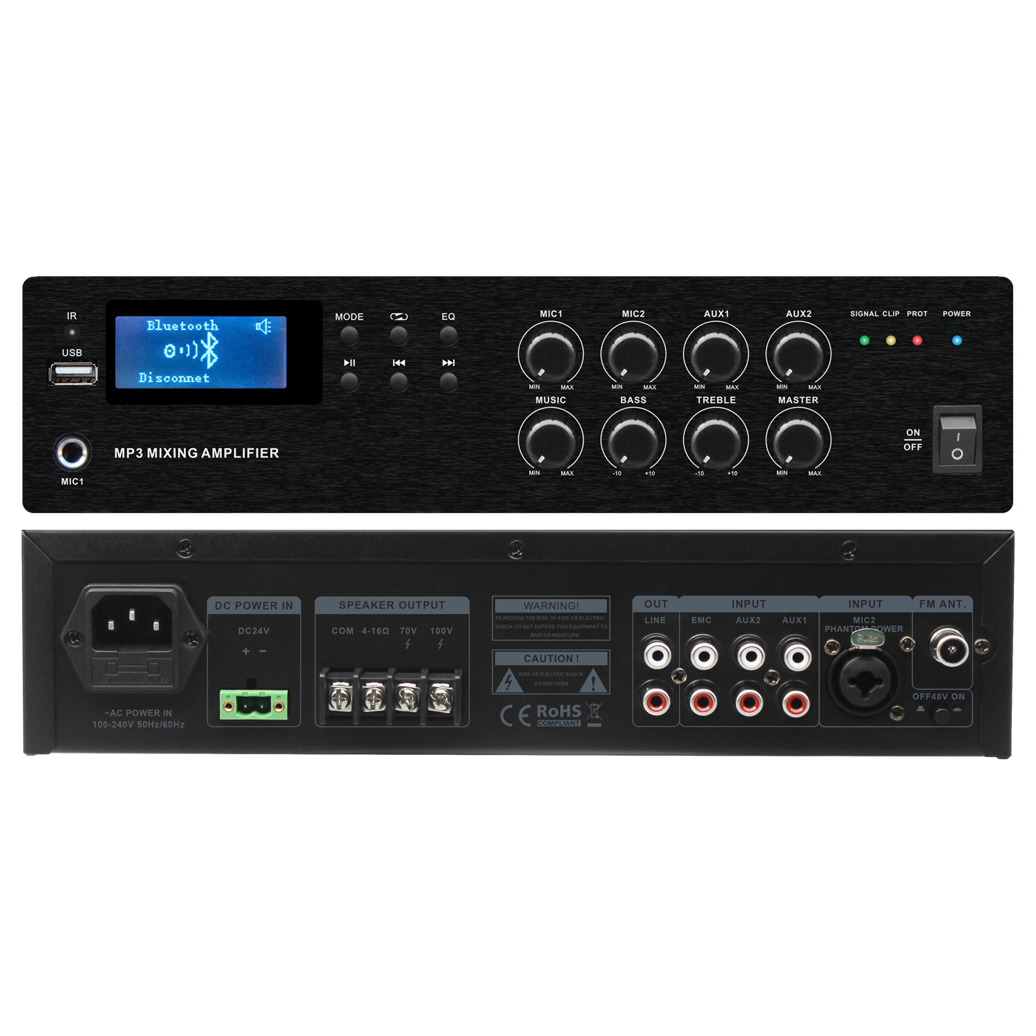 桌面式一體功放機 OBT-6060